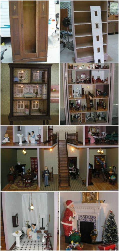5 Adorable Ways To Repurpose Old Dressers Into Dollhouses
