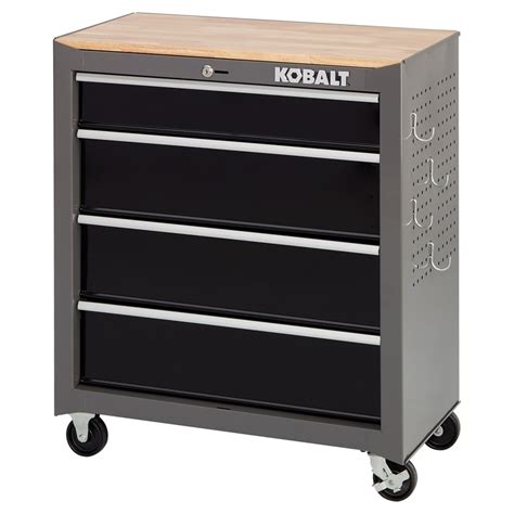 Save on top brands for tools, accessories, and storage. Kobalt 1000 Series 32.5-in x 26.5-in 4-Drawer Friction ...