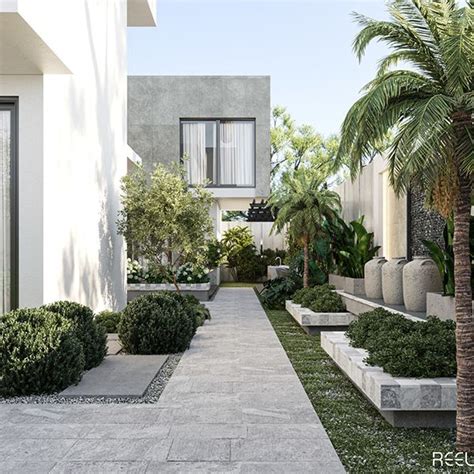 Villa Landscape Design On Behance Terrace Garden Design Roof Garden