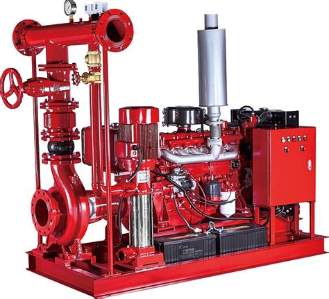 Fire Fighting Pump Set With Electric Diesel And Jockey Pump Purity
