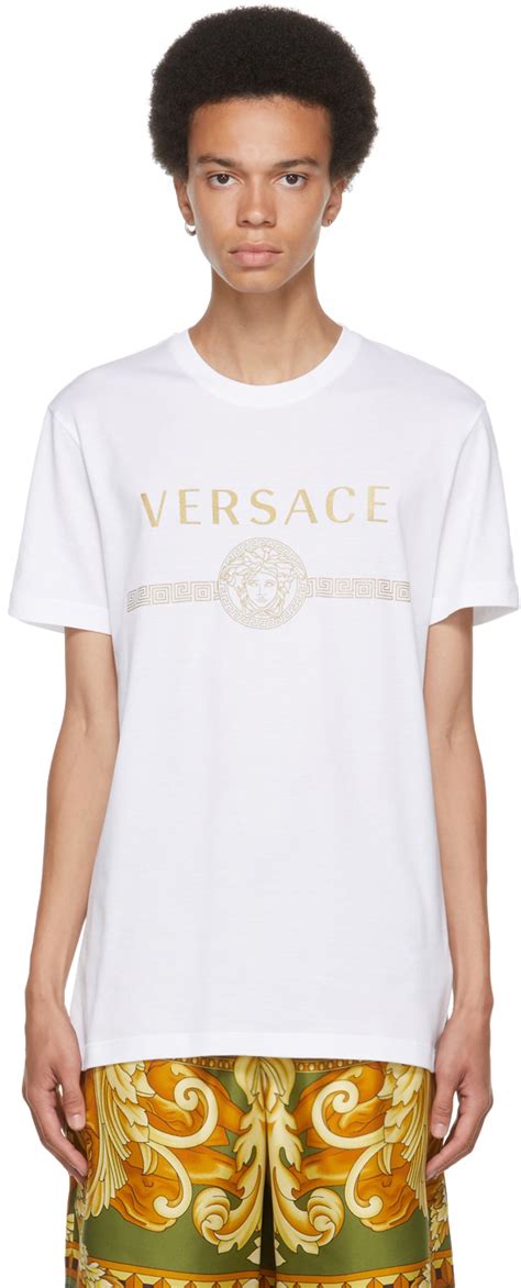 Versace T Shirt Medusa Gold