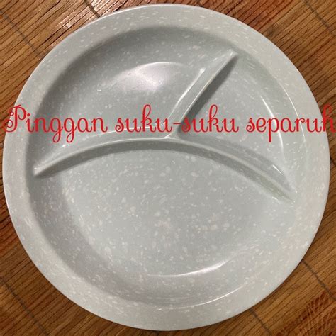 Pinggan sihat malaysia ini dipanggil suku suku separuh, kenapa? PINGGAN SIHAT SUKU SUKU SEPARUH DIET MELAMINE PLATE ...