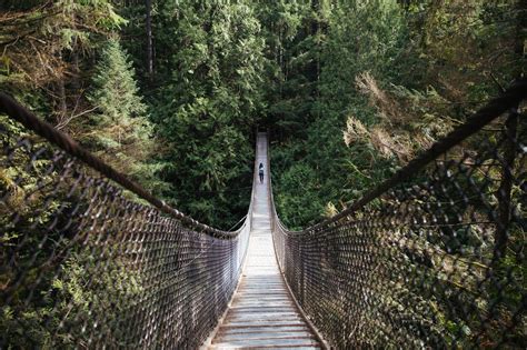 High Res Walking Bridge Picture — Free Images Day Trips Vancouver