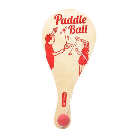 Schylling Paddle Ball Game Beyond The Blackboard