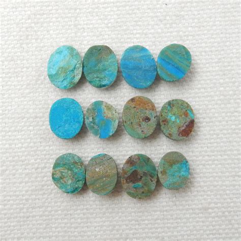 20cts Blue Opal Cabochons Handmade Gemstone Lucky