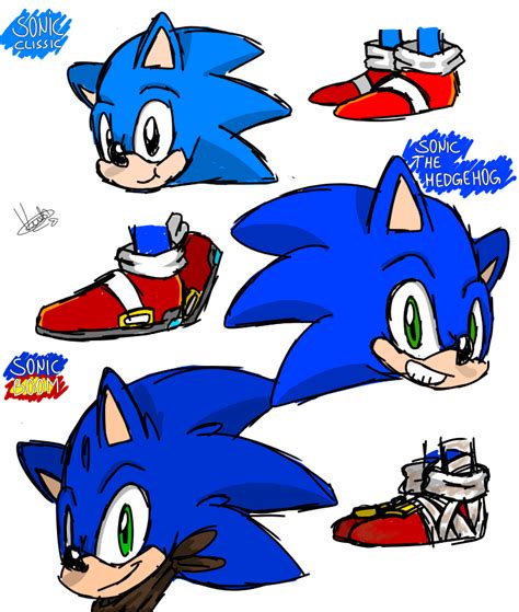 Sonic Classic Sonic The Hedgehog Sonic Boom Viihfer💓 Illustrations