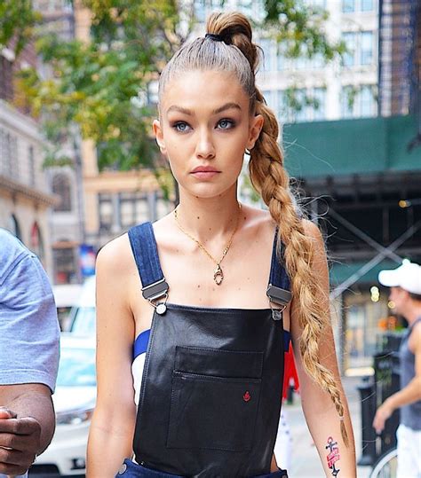13 Fixes For A Bad Hair Day—all In The Form Of Side Braids Gigi Hadid