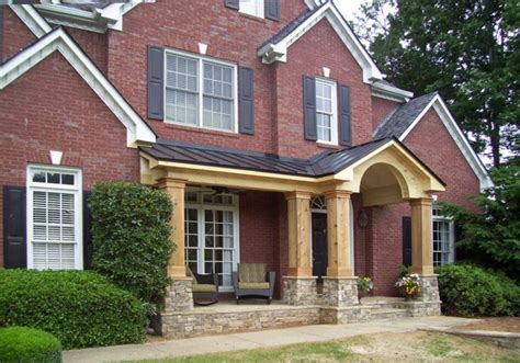 20 Adding Front Porch To Brick House
