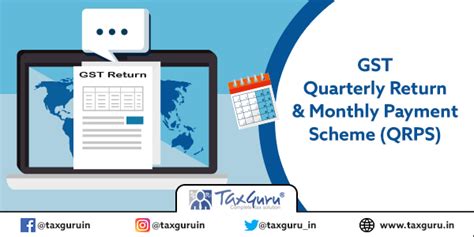 Small taxpayers can choose between monthly or quarterly filing under the new gst return system. GST- Quarterly Return & Monthly Payment Scheme (QRPS)