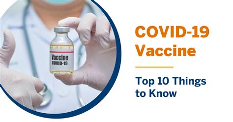 Covid Vaccines Have Arrived Here Are The Top 10 Things You Need To