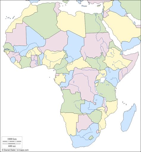 Africa Free Map Free Blank Map Free Outline Map Free Base Map