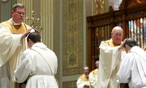 What qualities make a person suitable. Two priests ordained in solemn rite at Cathedral Basilica ...