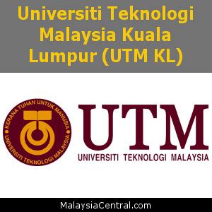 Jalan sultan yahya petra, 54100 kuala lumpur, malaysia. Universiti Teknologi Malaysia Kuala Lumpur (UTM KL)