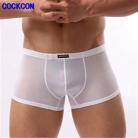 Male Panties Sexy Underwear Mens Boxers Top Quality Nylon Underwear