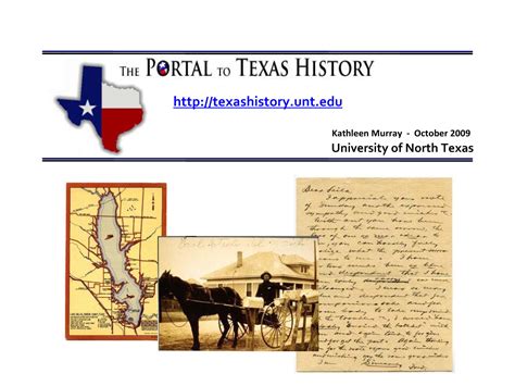 The Portal To Texas History Slide 1 Of 27 Unt Digital Library