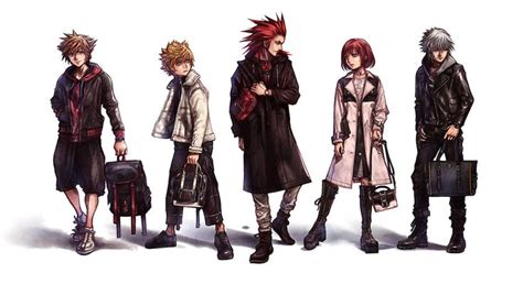 Main Characters Supergroupies Promo Kingdom Hearts Characters