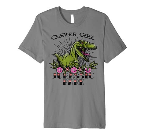 Jurassic Park Velociraptor Clever Girl Premium T Shirt Kitilan