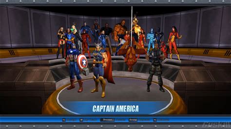 Marvel Ultimate Alliance All Characters And Skins Pc Youtube