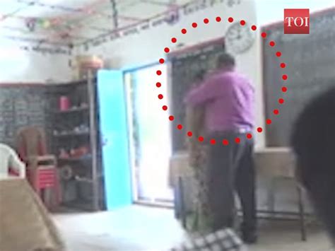 Caught On Cam Teachers Kissing Inside Gujarat Classroom City Times Of India Videos