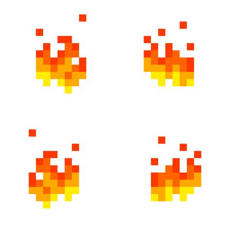 Pixel Fire By Elska