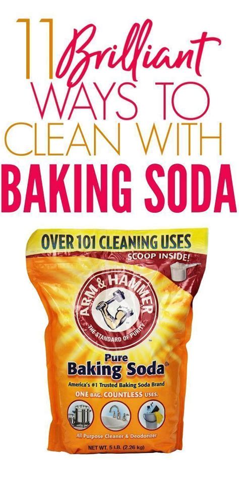 Brilliant Ways To Clean With Baking Soda Organization Obsessed