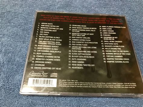 Various Artists Guts And Gore Sound Effects Cd Ebay