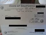 State Income Tax Refund Check Photos
