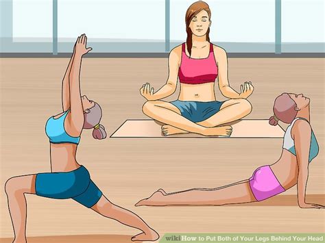 3 Ways To Put Both Of Your Legs Behind Your Head Wikihow