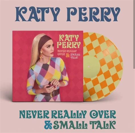 Small Talk Katy Perry Vinyl Art