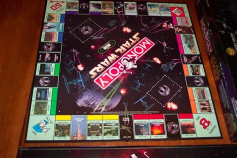 Star Wars Monopoly Limited Edition Board Game Pewter Ebay