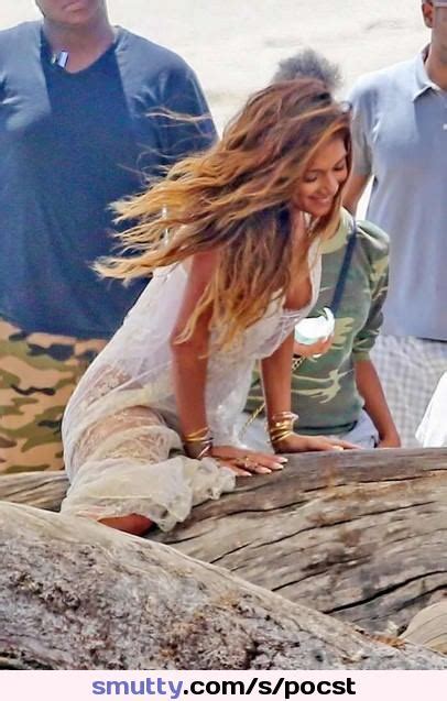 Nicole Scherzinger Nip Slip On The Set Of Her New Music Video In Malibu Celebtemple Celebrity