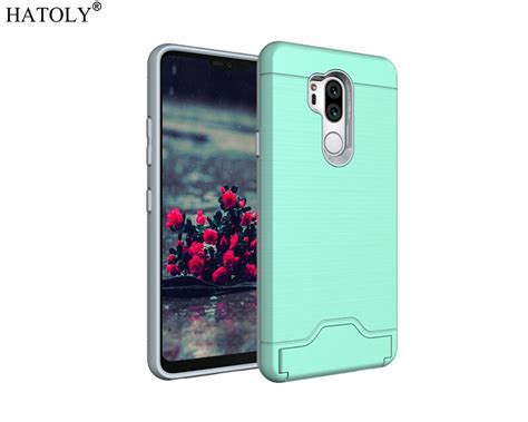 Hatoly For Lg G7 2018 Case Anti Knock Armor Soft Tpu Silicone Hard