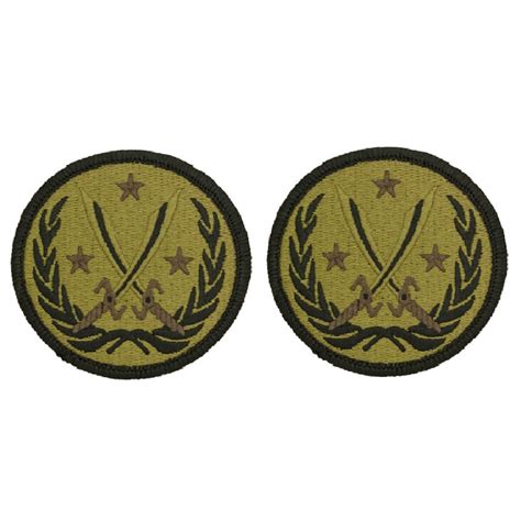 Operation Inherent Resolve Ocp Patch With Hook Fastener Set Of 2 Bradleys Surplus