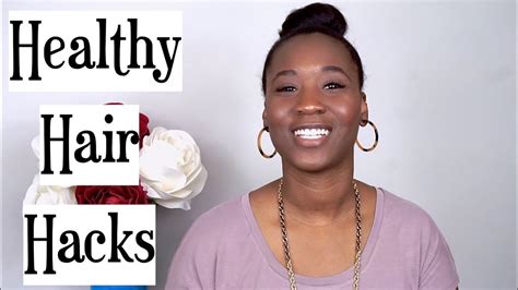 9 Hacks To Healthier Relaxed Hair Youtube
