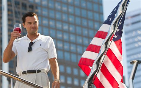 Leonardo Dicaprio As Jordan Belfort The Wolf Of Wall Street Live Hd Wallpapers