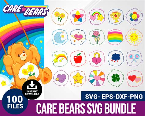 Care Bears Bundle SVG - SvgForCrafters | Free & Premium SVG Cut Files