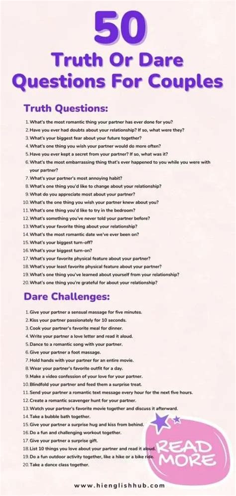Fun And Exciting Truth Or Dare Questions For All Occasions Hi