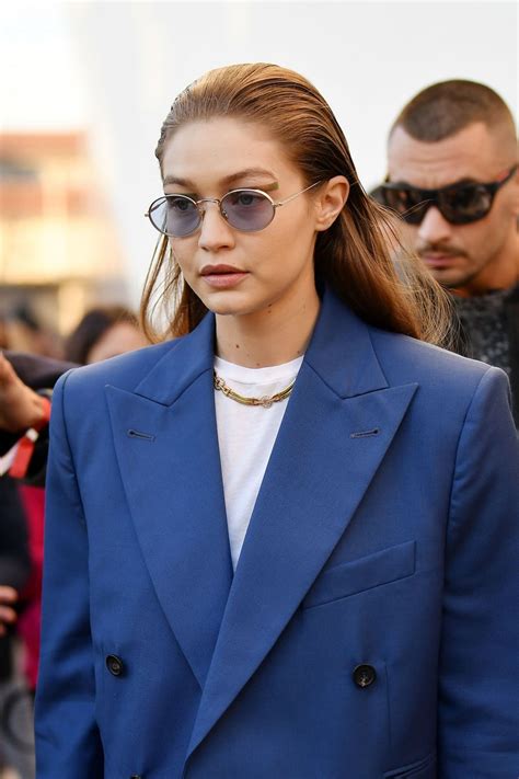 Discover images and videos about gigi hadid from all over the world on we heart it. GIGI HADID Arrives at Prada Fashion Show in Milan 02/20 ...