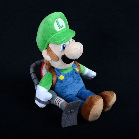 Luigi With Poltergust 5000 Plush Luigis Mansion Dark Moon In 2022