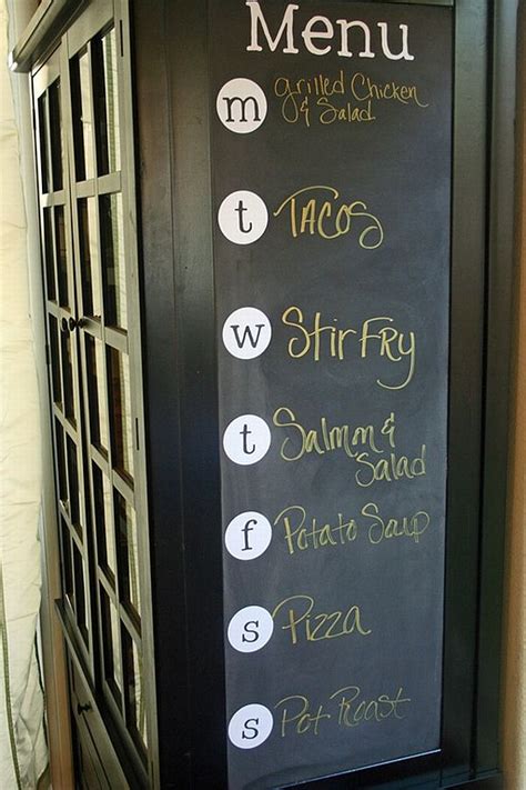 Check spelling or type a new query. How To Make A Chalkboard Menu For Parties Or Everyday Use