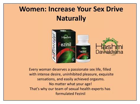 PPT Women Increase Your Sex Drive Naturally PowerPoint Presentation ID