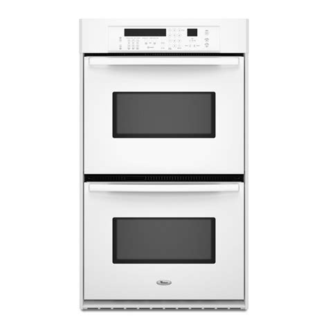 Whirlpool Gold 27 Inch Double Electric Wall Oven Color White At