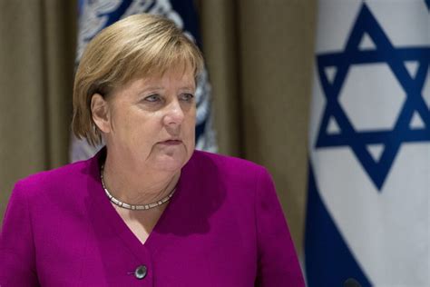 Merkel Besøker Israel For Siste Gang Som Kansler