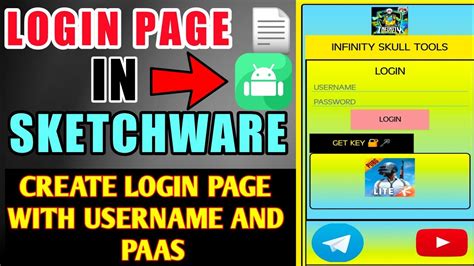 How To Make Login Page In Sketchware How To Make Gfx Tool In