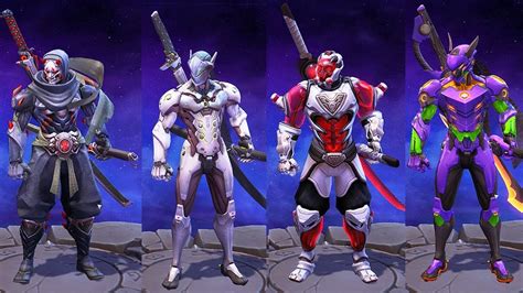 All The Genji Skins In Heroes Of The Storm I Wish These Were In