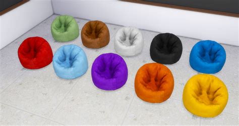 Sims 4 Bean Bag Circle Chair Sims 4 Build Sims 4 Cc Finds Sims 4