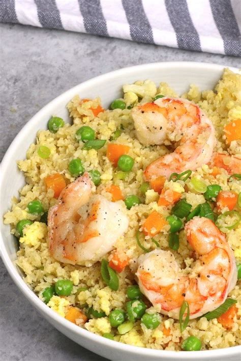 A Delicious Low Carb Recipe Ready In Only 20 Minutes Shrimp Fried