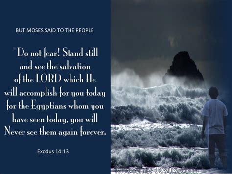 What Does Exodus 1413 Mean