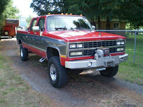 K30 Crew Cab With Warn Winch And Winch Bumper Needs Bigger Tires Gm