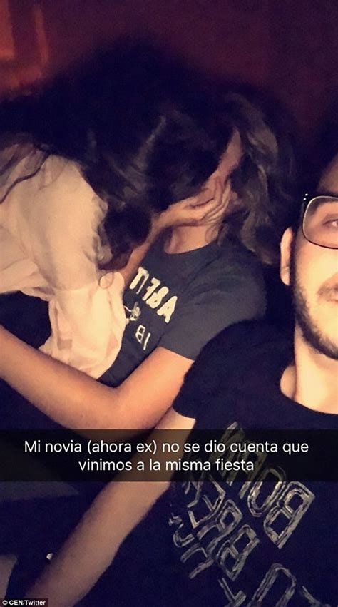 Argentinian Man Takes Selfie Of His Girlfriend Snogging Another Man